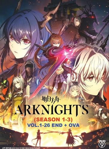 Anime dvd arknights season 3 - anime,