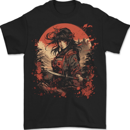 Shirt uomo anime samurai - uomo,