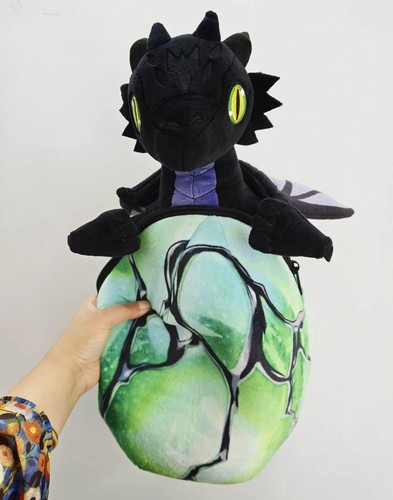 Peluche pupazzo uovo drago