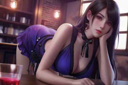 Final fantasy tifa lockhart - fantasy,