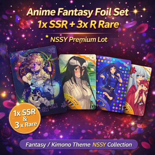 Anime fantasy foil set - 1x, ssr