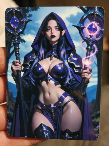 Full art anime trading - -,