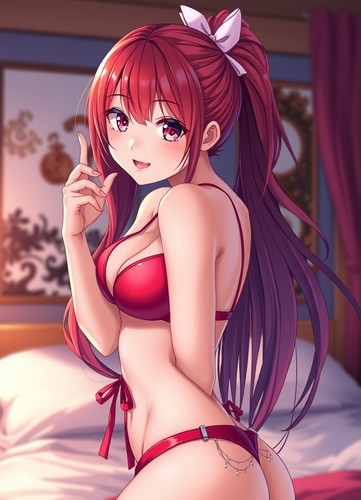 Sexy anime waifu bikini - waifu,