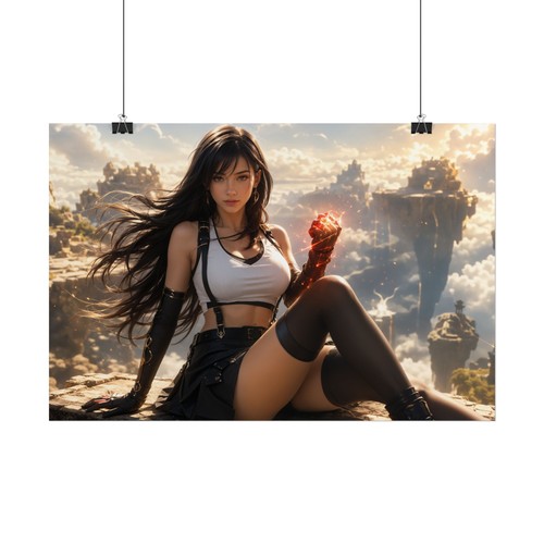 Poster tifa lockhart - lockhart, final