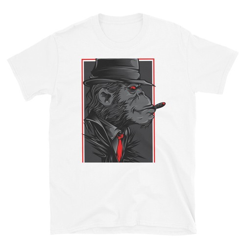 Maglietta mafia monkey - maglietta,