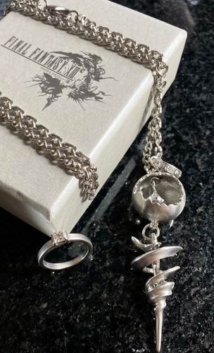 Collana anello final fantasy - e,
